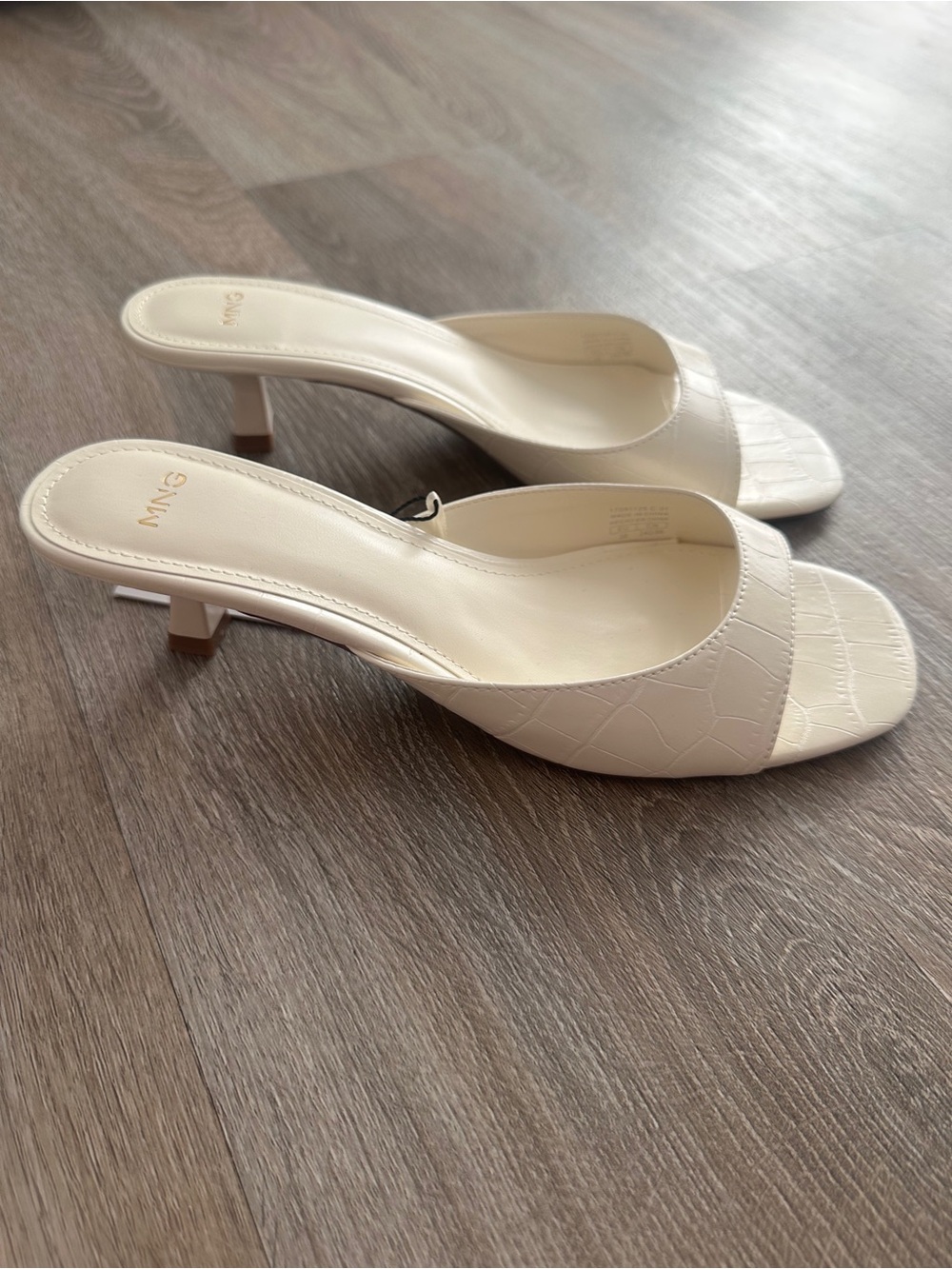 Mango Brand New heeled sliders
